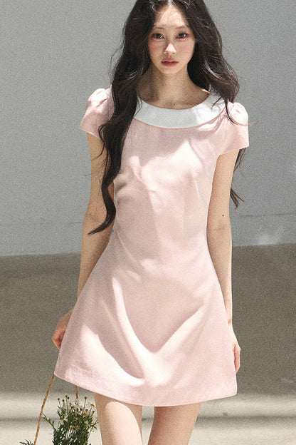 First Blooming Satin Dress