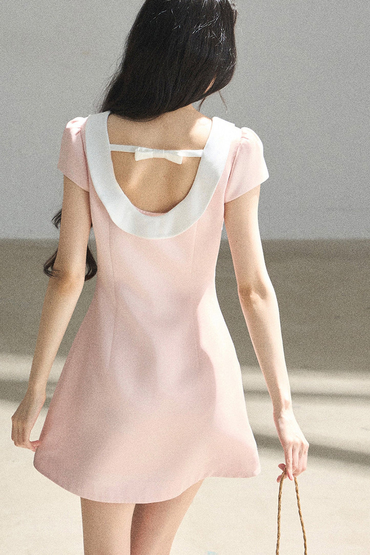 First Blooming Satin Dress