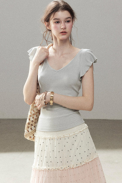 Summer Breeze V-Neck Top