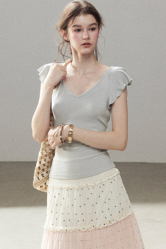 Summer Breeze V-Neck Top