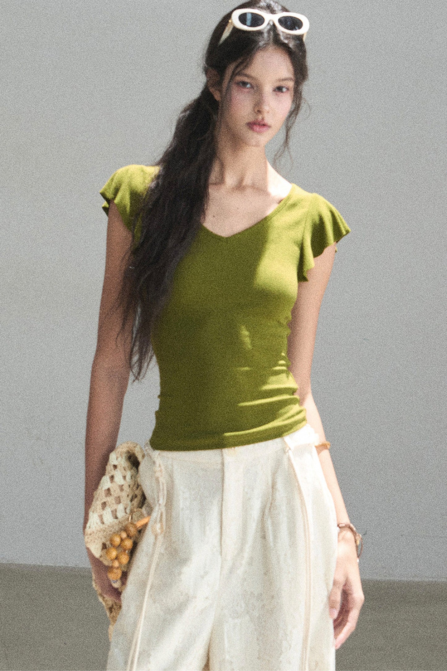 Summer Breeze V-Neck Top