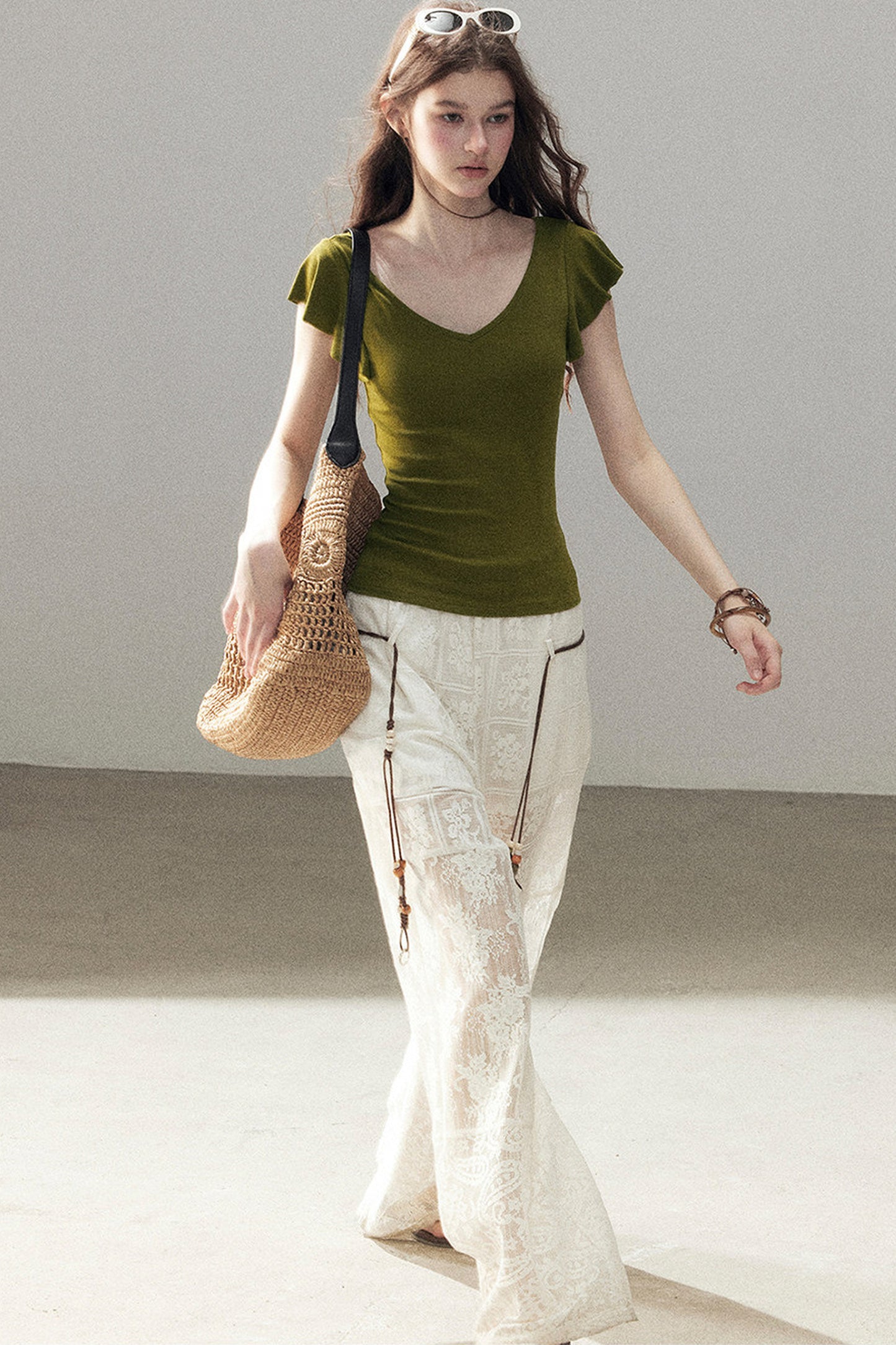 Summer Breeze V-Neck Top