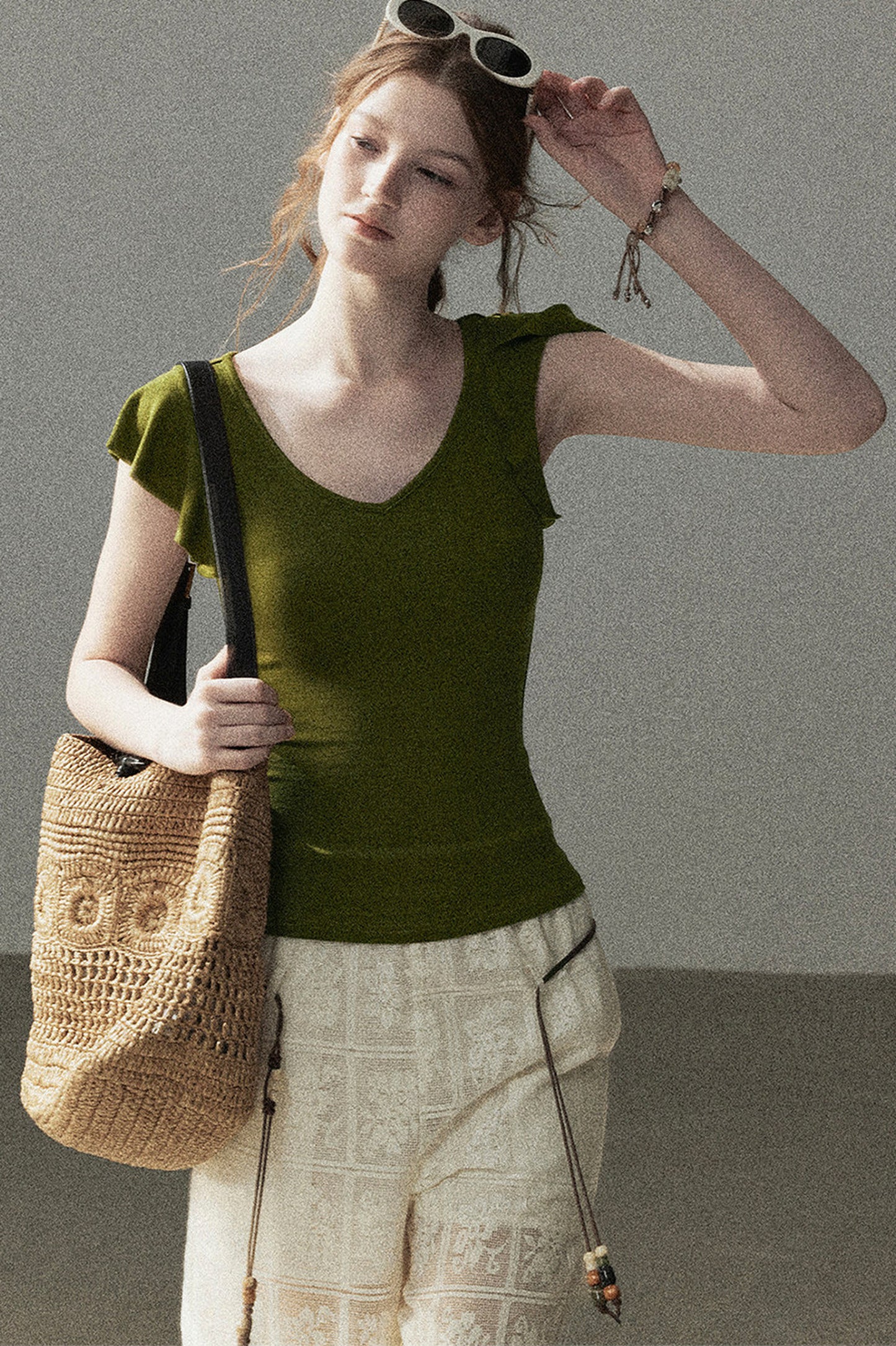 Summer Breeze V-Neck Top