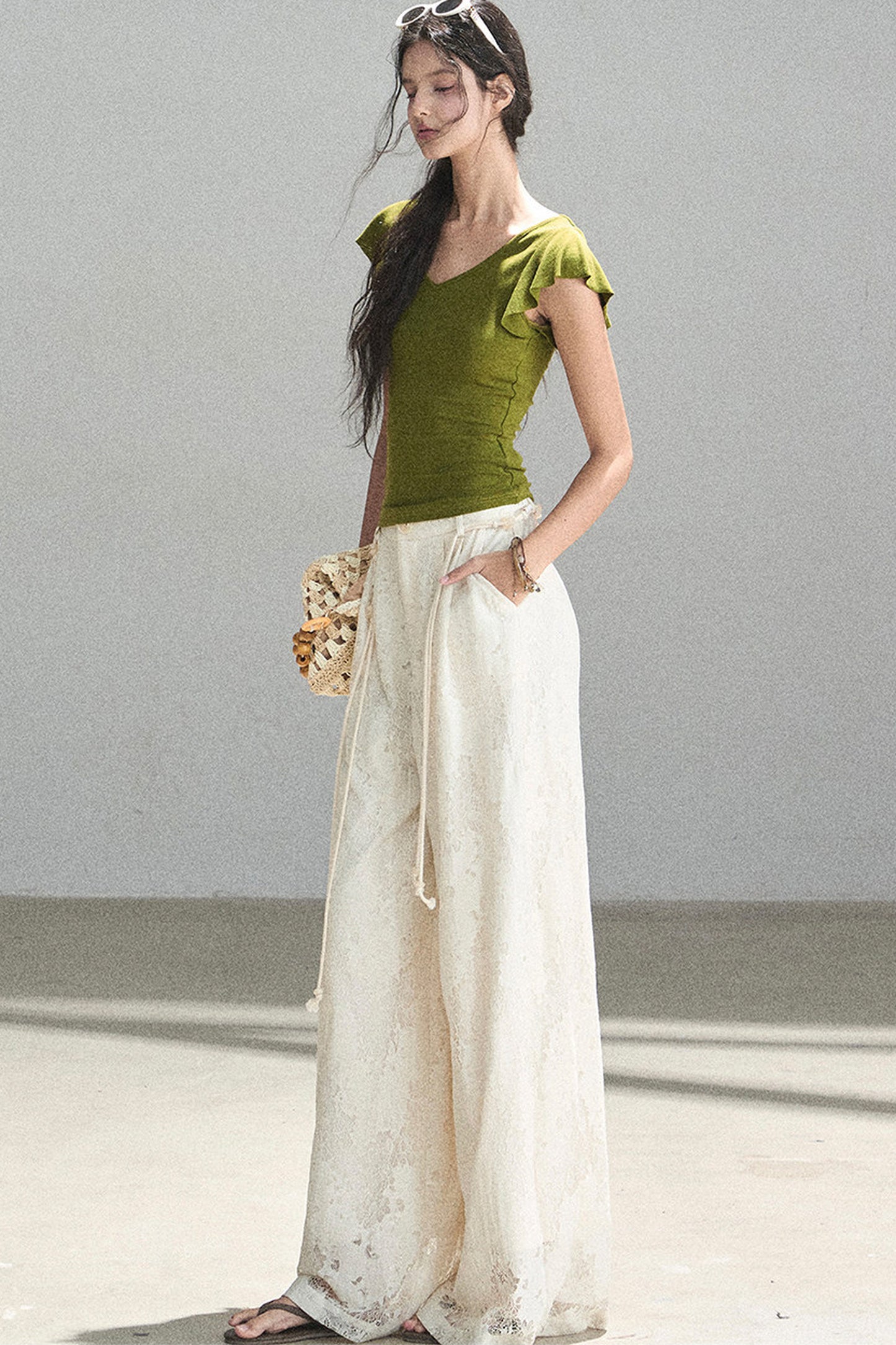 Summer Breeze V-Neck Top