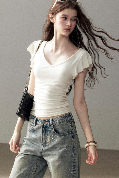 Summer Breeze V-Neck Top