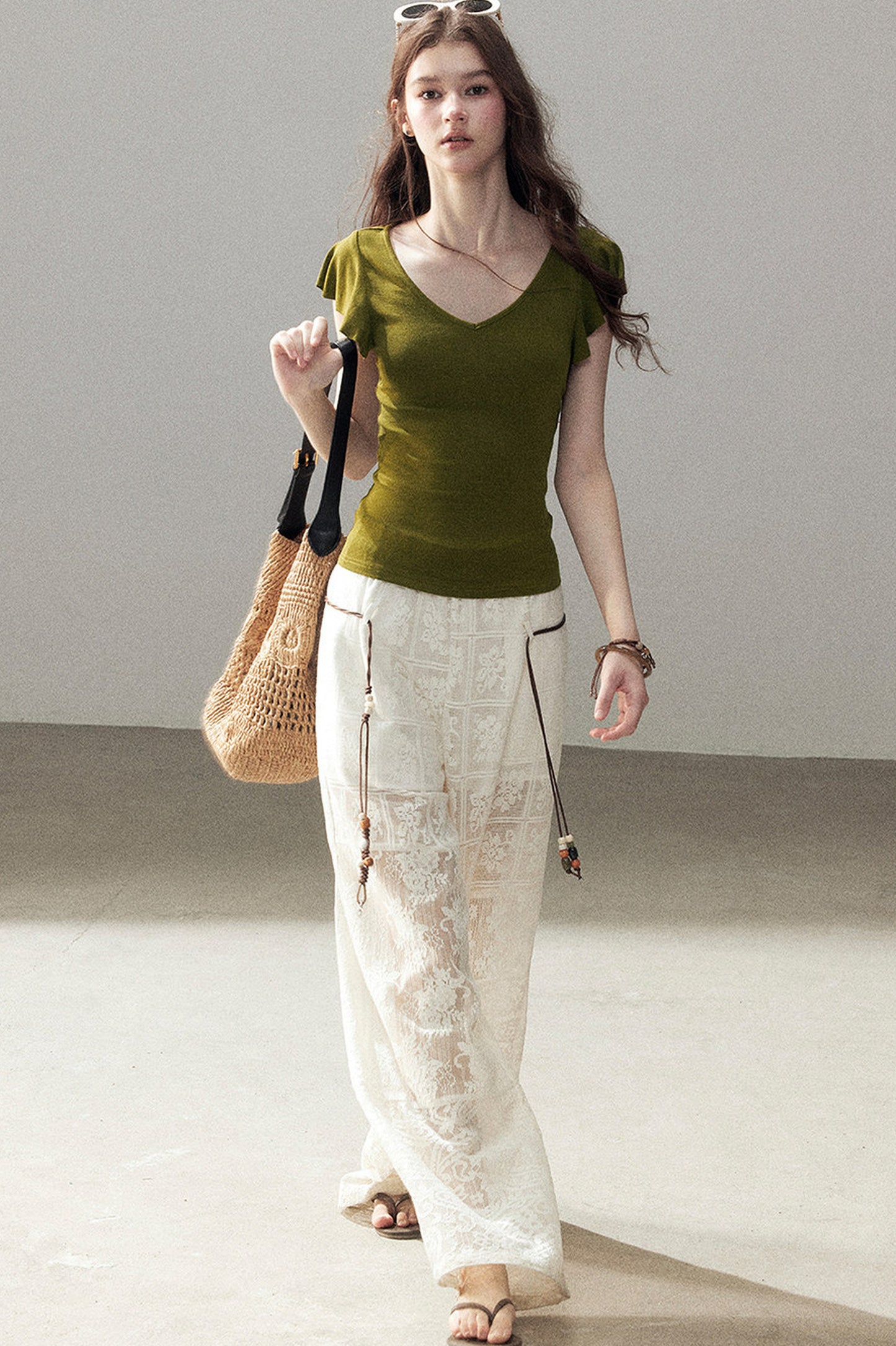 Summer Breeze V-Neck Top