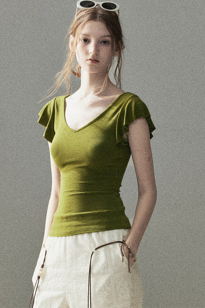 Summer Breeze V-Neck Top