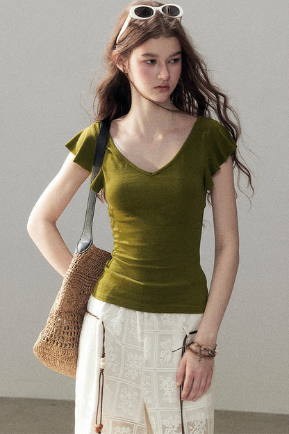 Summer Breeze V-Neck Top
