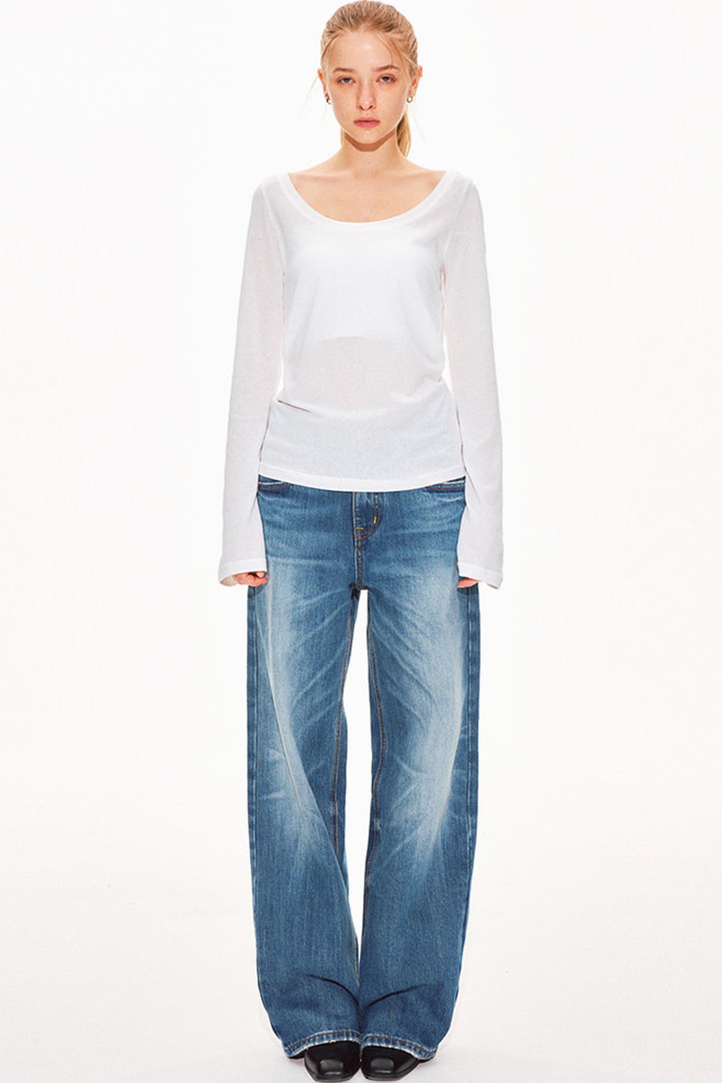 Lyocell Cross-Tie Top
