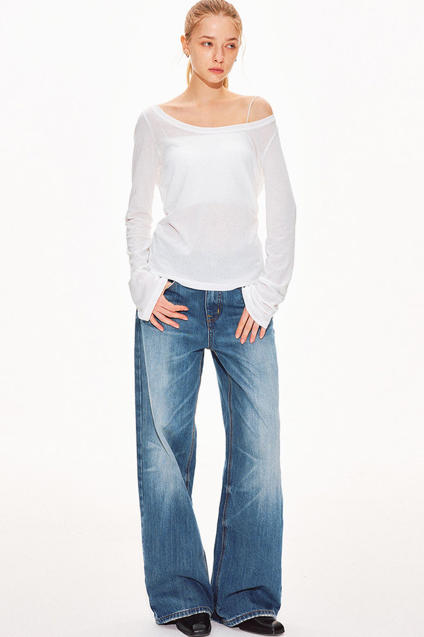 Lyocell Cross-Tie Top