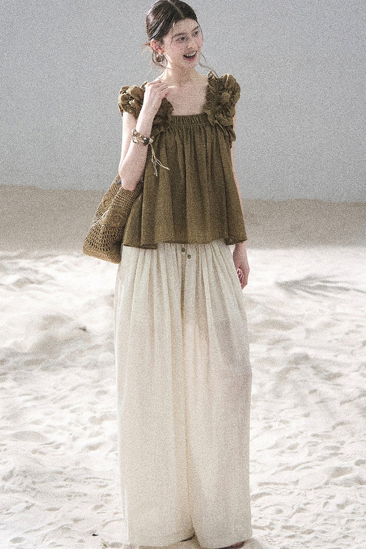 Free as the Wind Puff Blouse