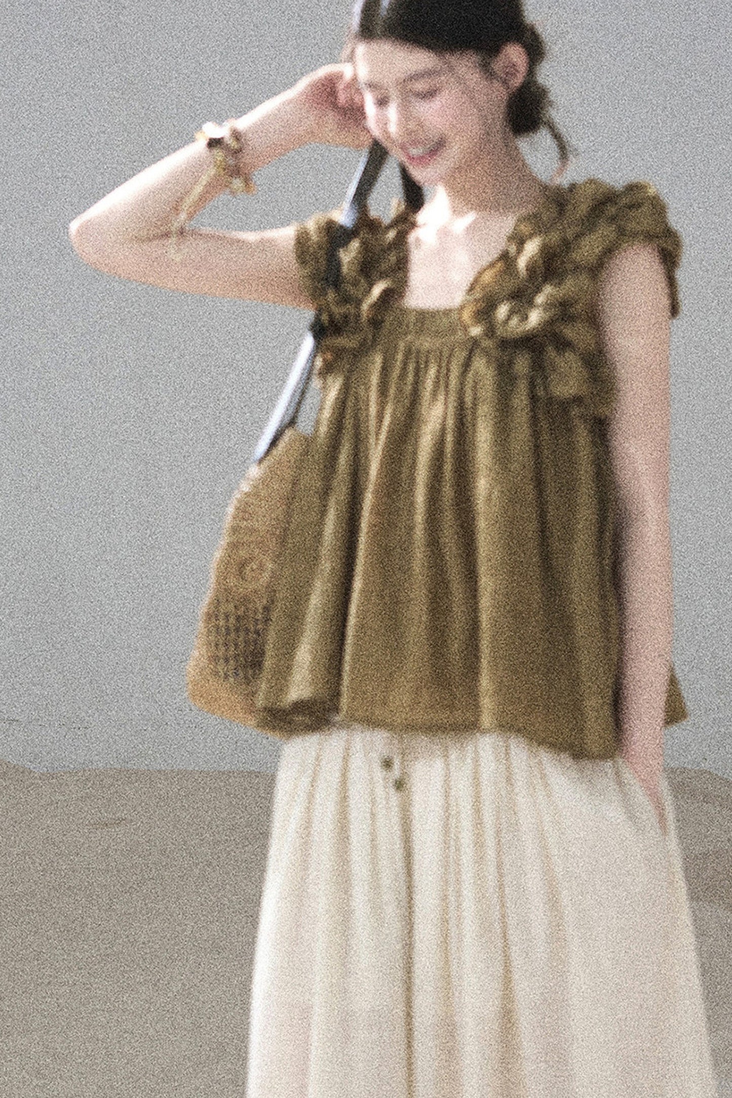 Free as the Wind Puff Blouse
