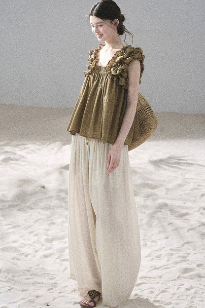 Free as the Wind Puff Blouse