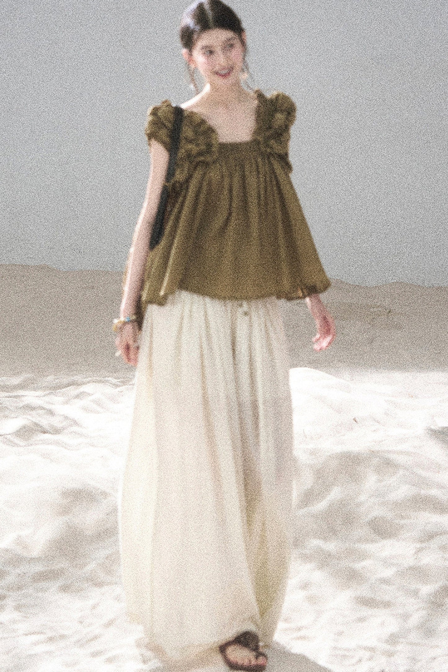 Free as the Wind Puff Blouse