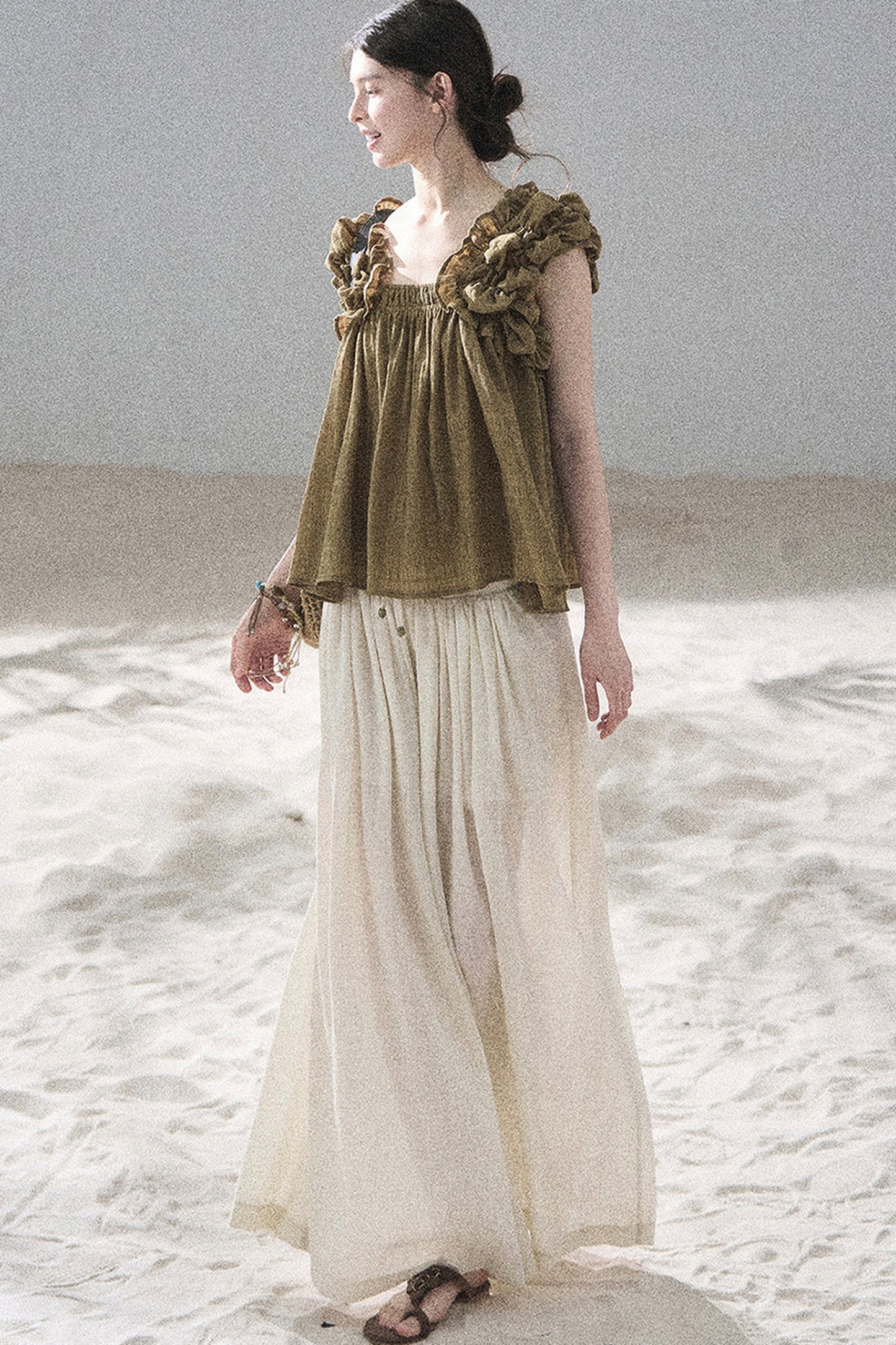 Free as the Wind Puff Blouse