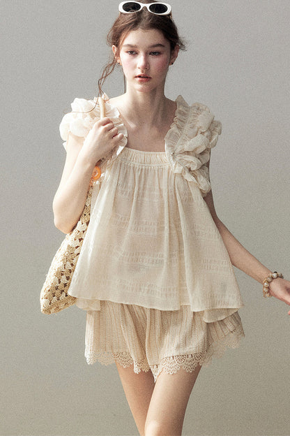 Free as the Wind Puff Blouse