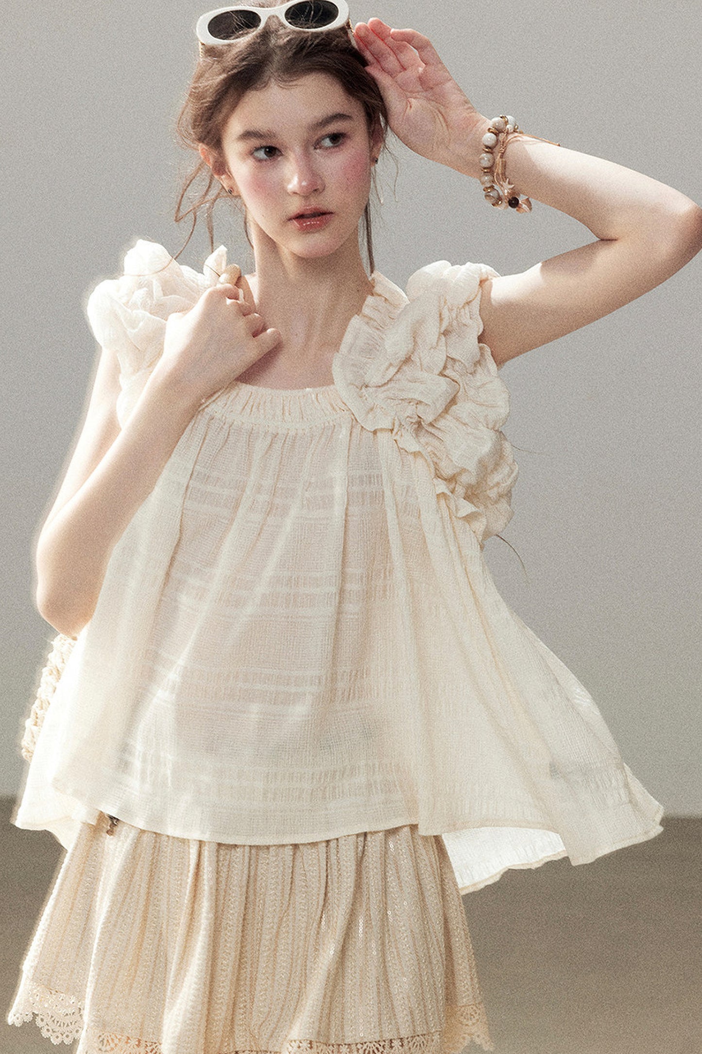 Free as the Wind Puff Blouse