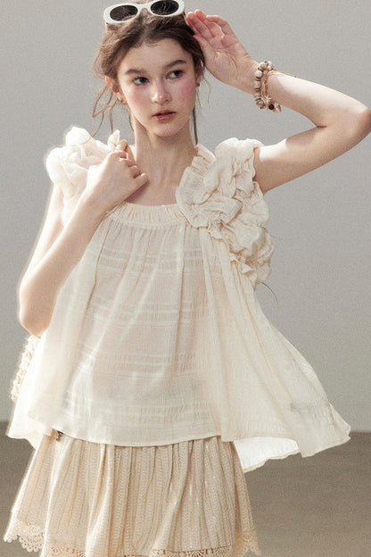 Free as the Wind Puff Blouse