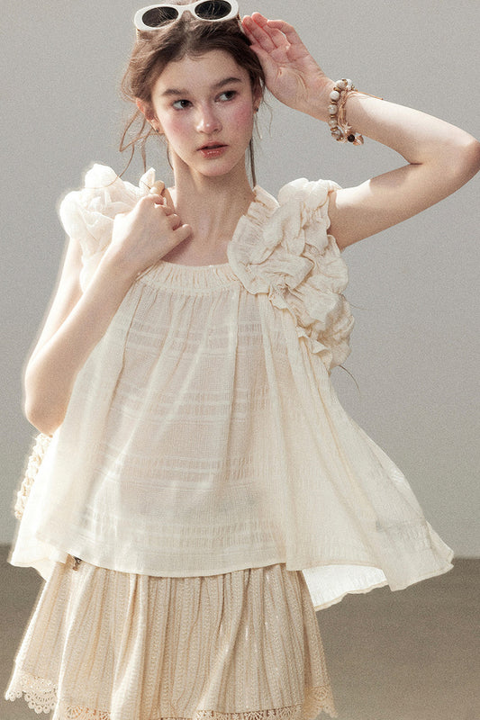 Free as the Wind Puff Blouse