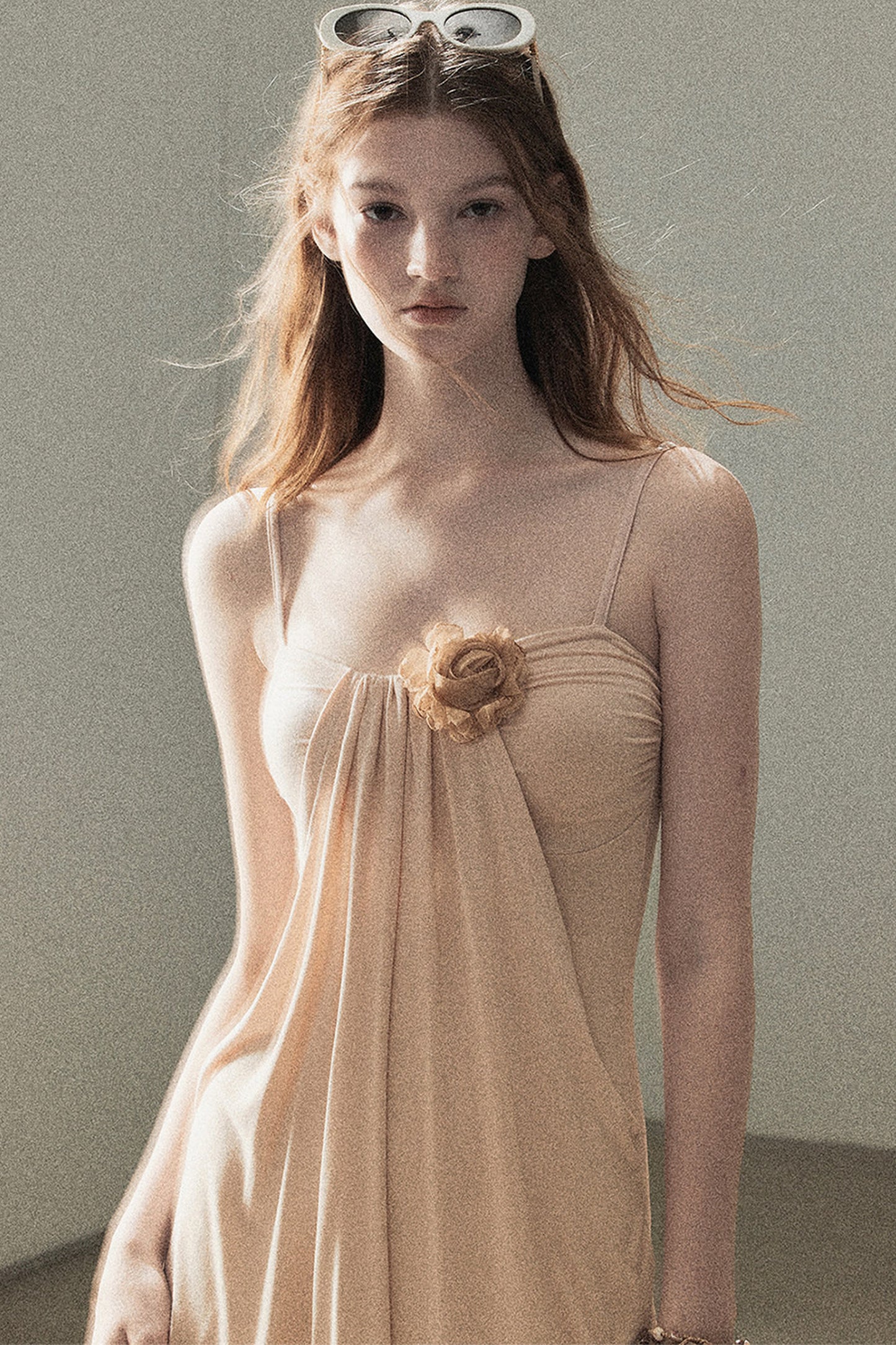 Falls on the Petals Floral Dress