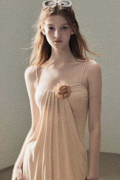 Falls on the Petals Floral Dress