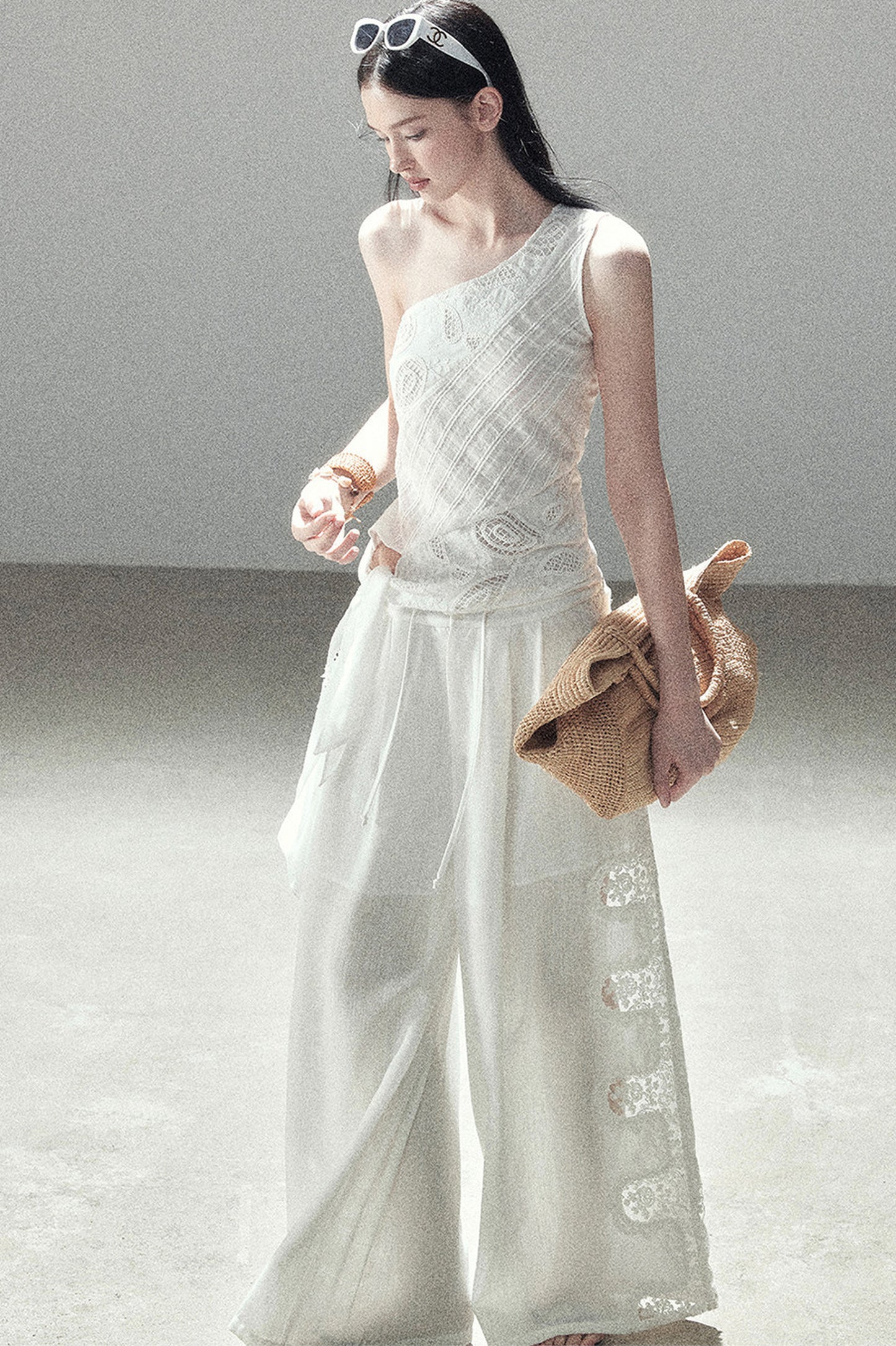 Clear Sky Sleeveless Top Set-Up