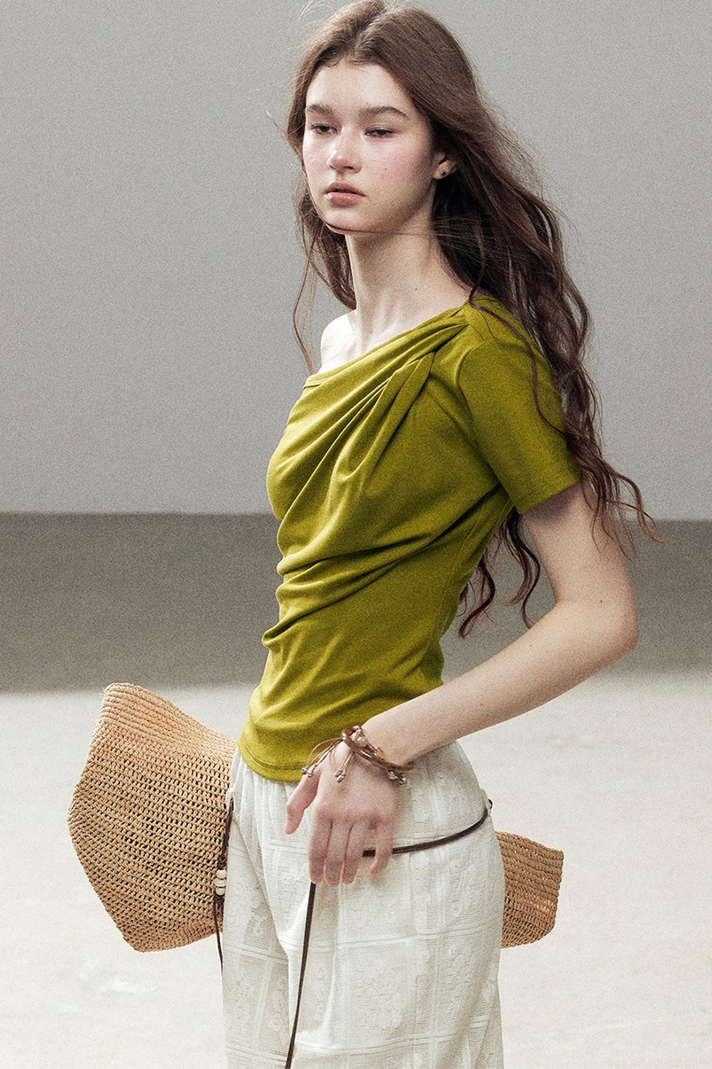 Asymmetrical Summer Commuter Top