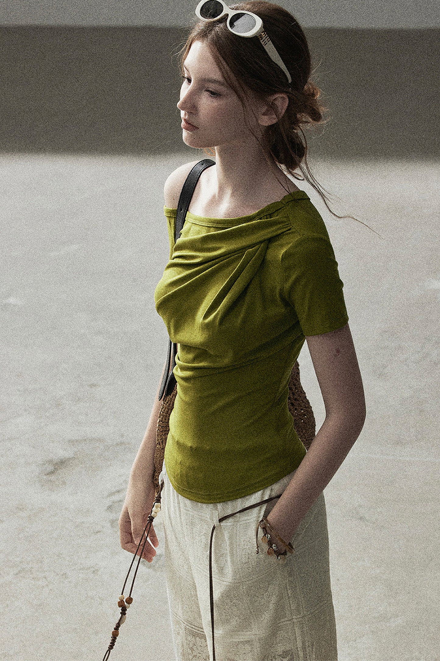 Asymmetrical Summer Commuter Top