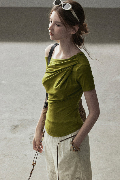 Asymmetrical Summer Commuter Top