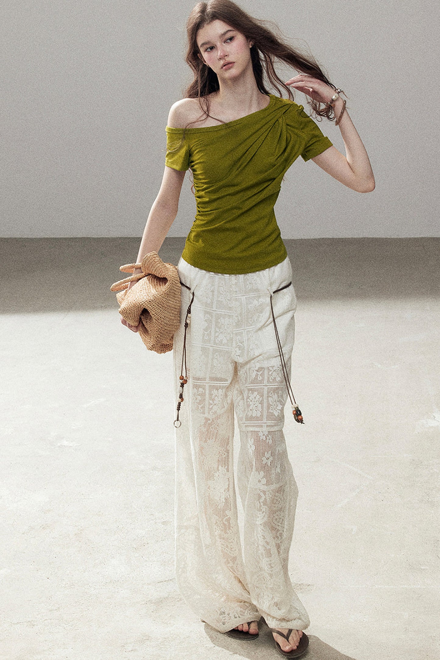 Asymmetrical Summer Commuter Top