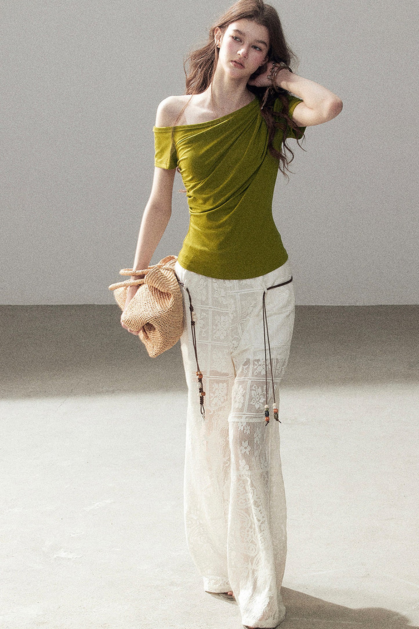 Asymmetrical Summer Commuter Top