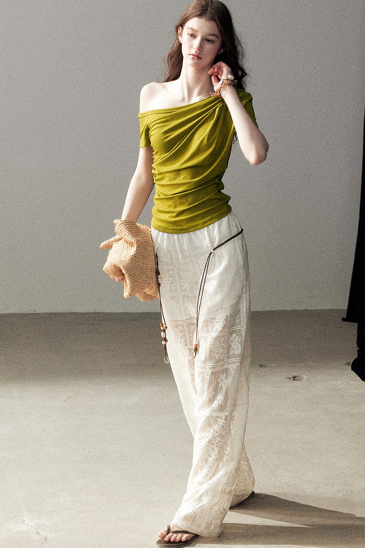 Asymmetrical Summer Commuter Top
