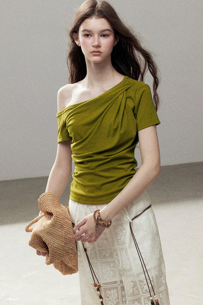 Asymmetrical Summer Commuter Top