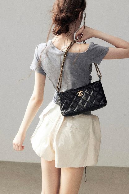 Asymmetrical Summer Commuter Top