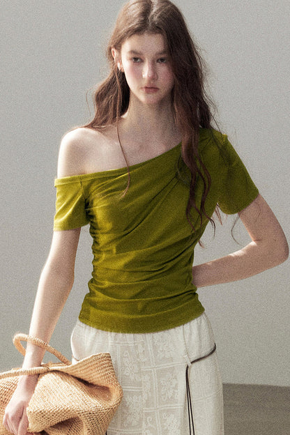 Asymmetrical Summer Commuter Top