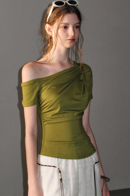 Asymmetrical Summer Commuter Top