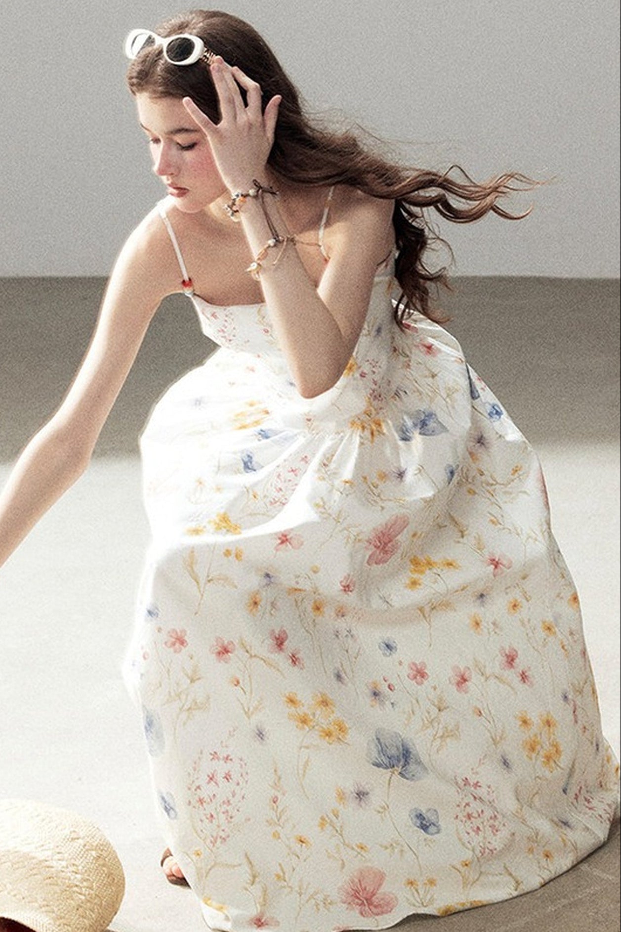 Unfinished Bloom Floral Dress