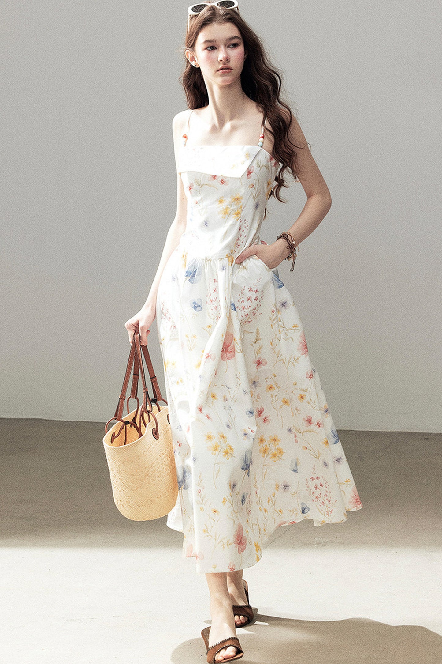 Unfinished Bloom Floral Dress