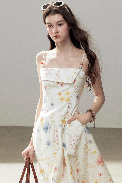 Unfinished Bloom Floral Dress