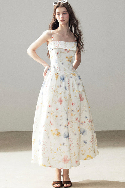 Unfinished Bloom Floral Dress