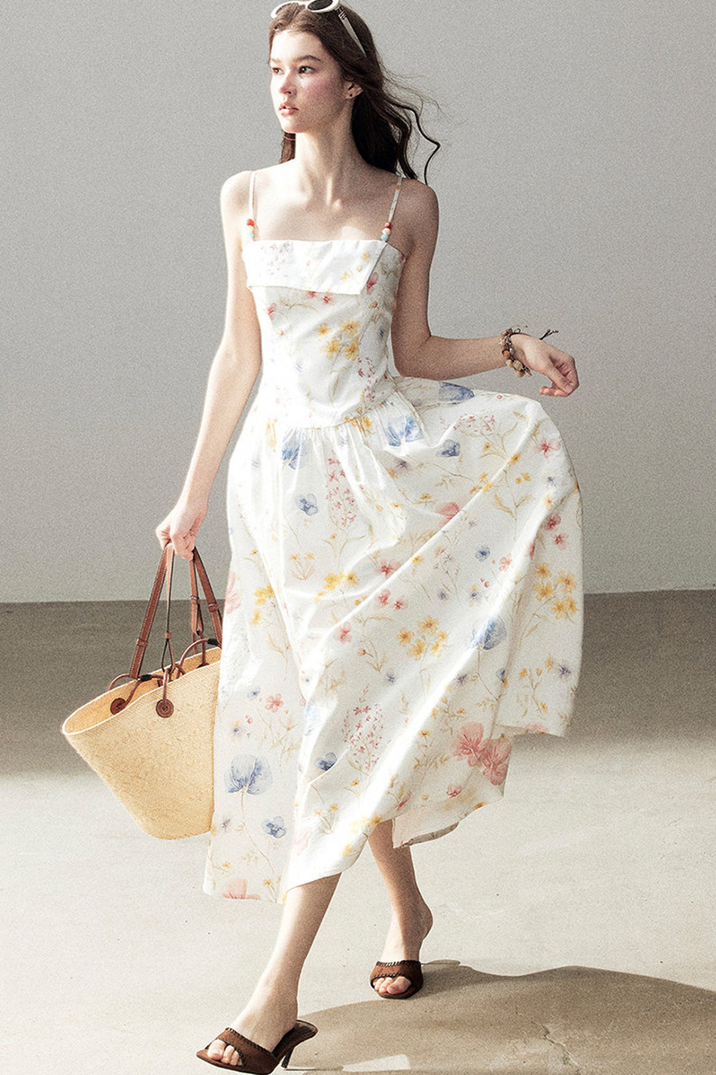 Unfinished Bloom Floral Dress