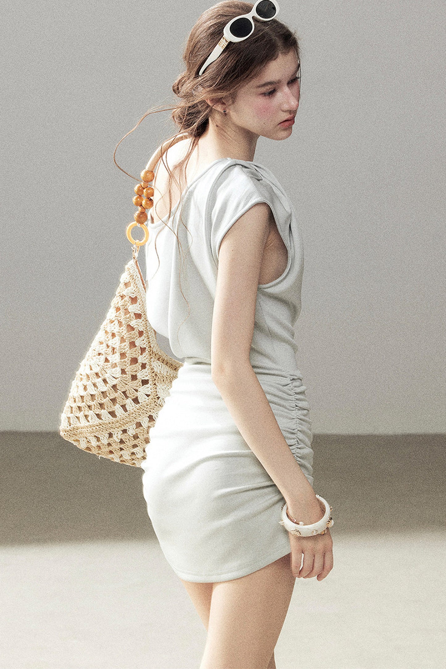 Minimalist Off-Shoulder Dress