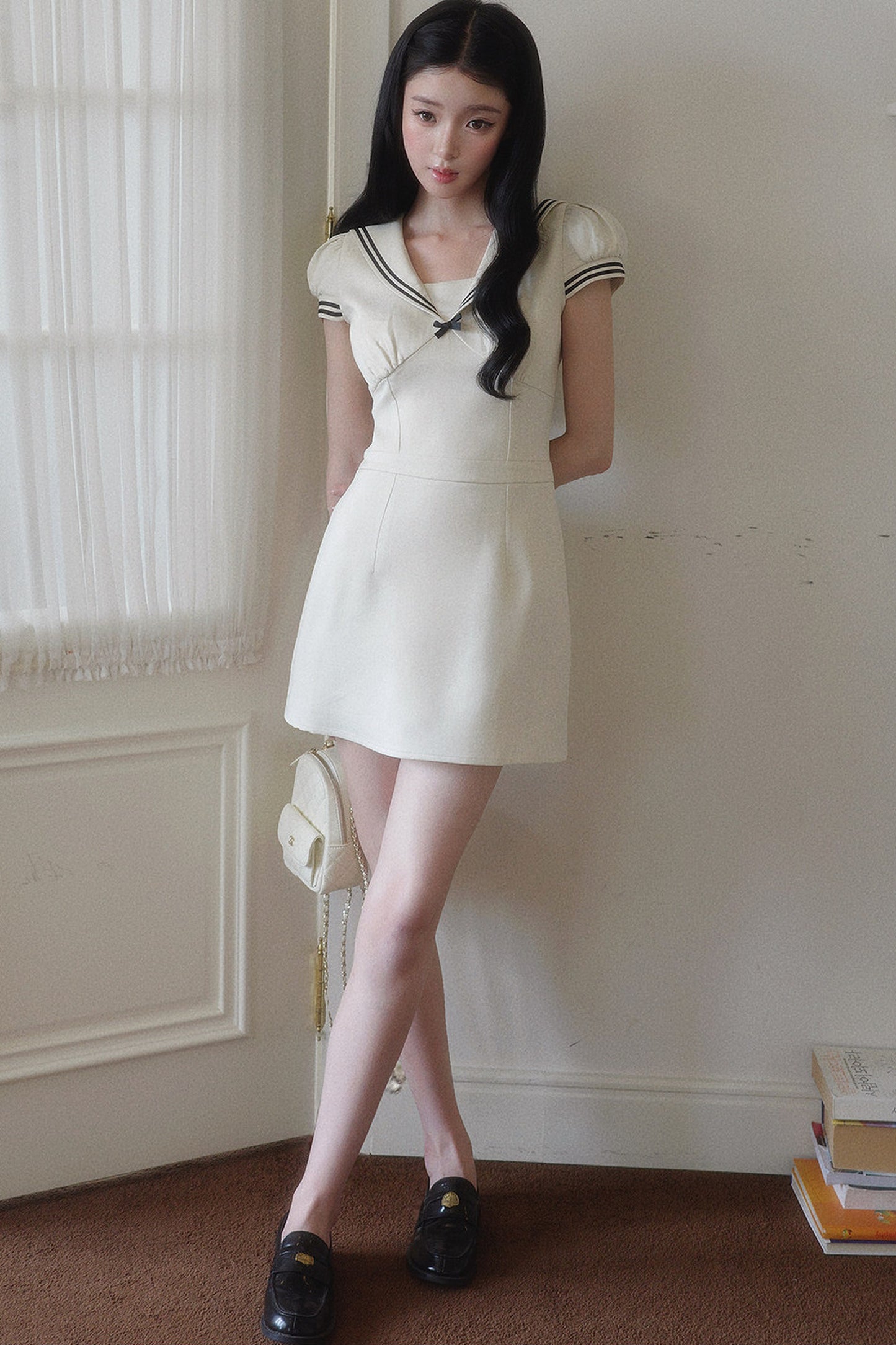Jeju Island Bowknot Dress