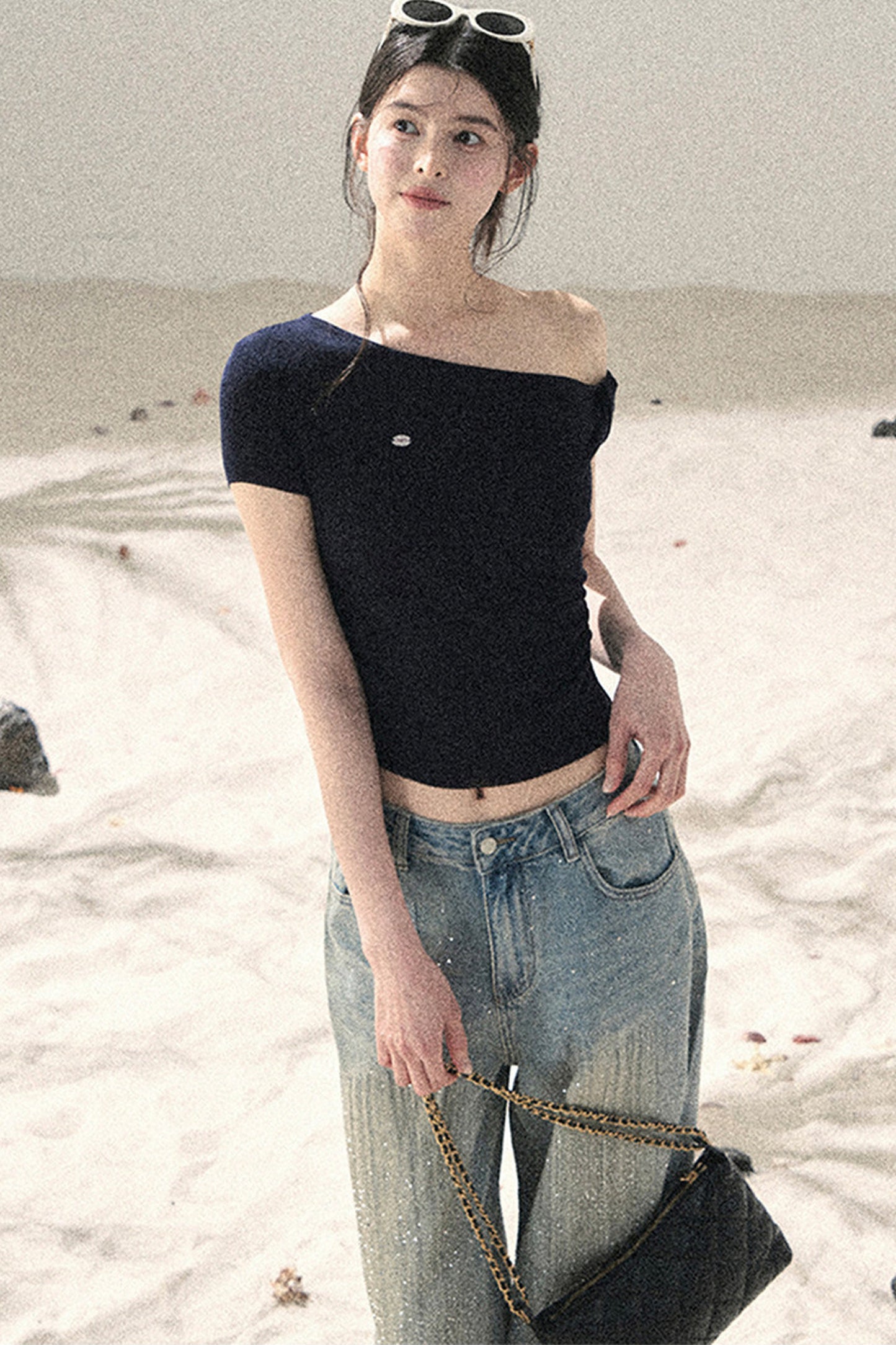 Asymmetrical Twist Summer Top