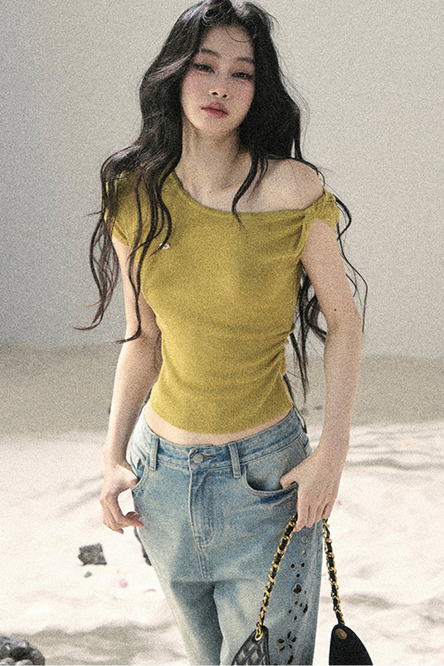 Asymmetrical Twist Summer Top