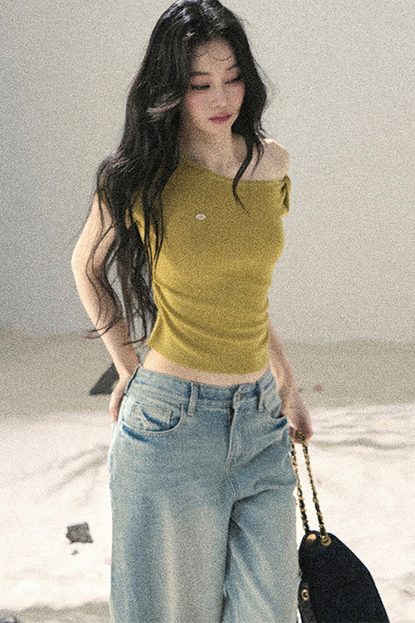 Asymmetrical Twist Summer Top