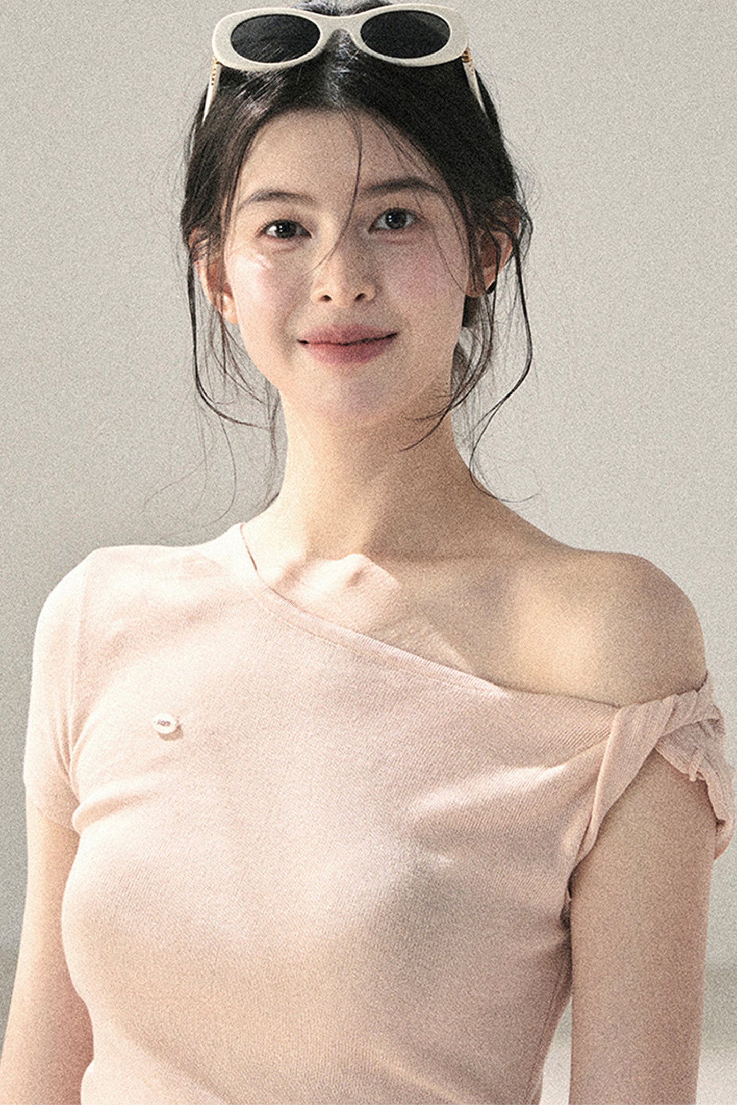 Asymmetrical Twist Summer Top