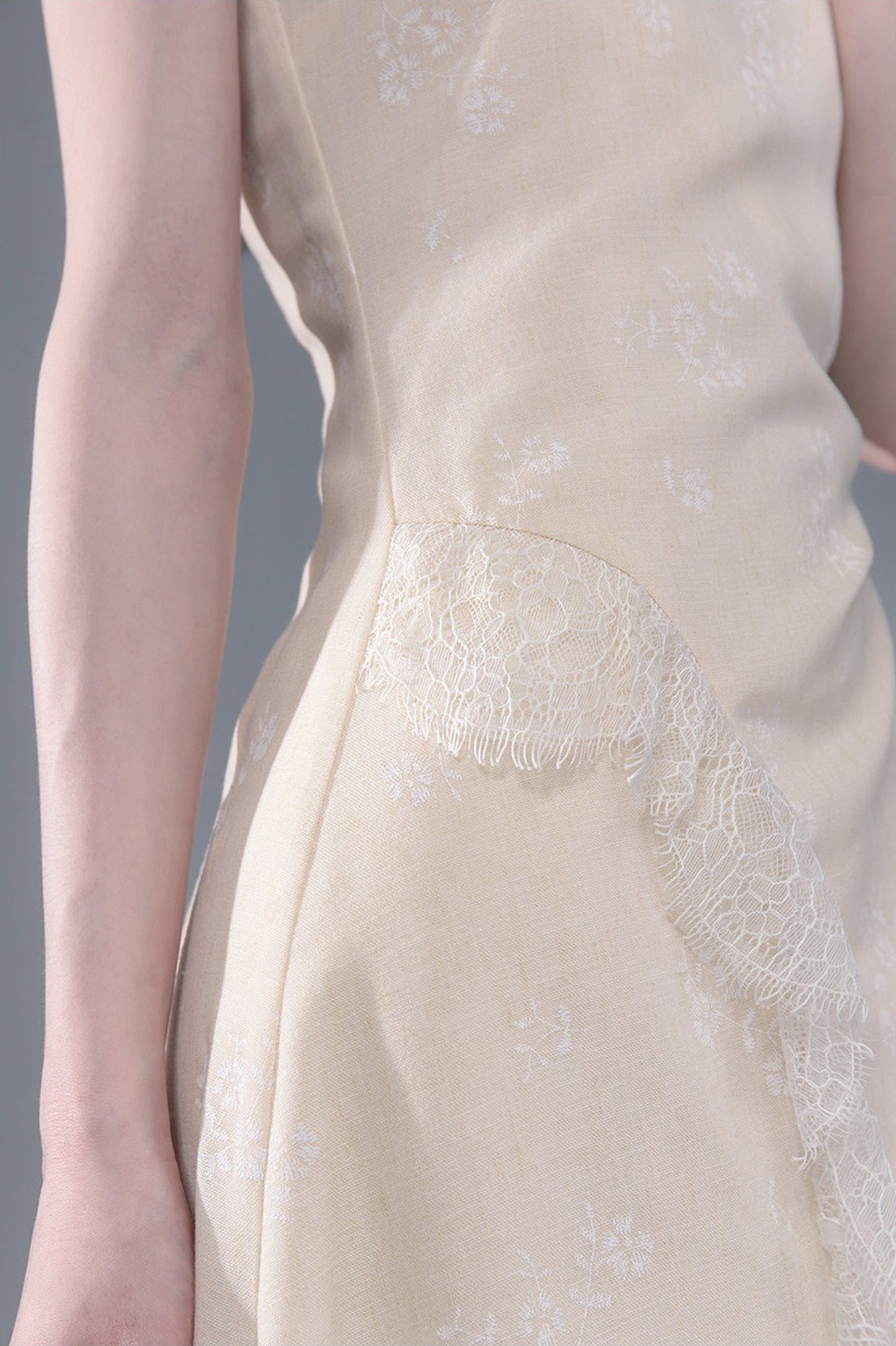 Snow Bud Lace Camisole Dress