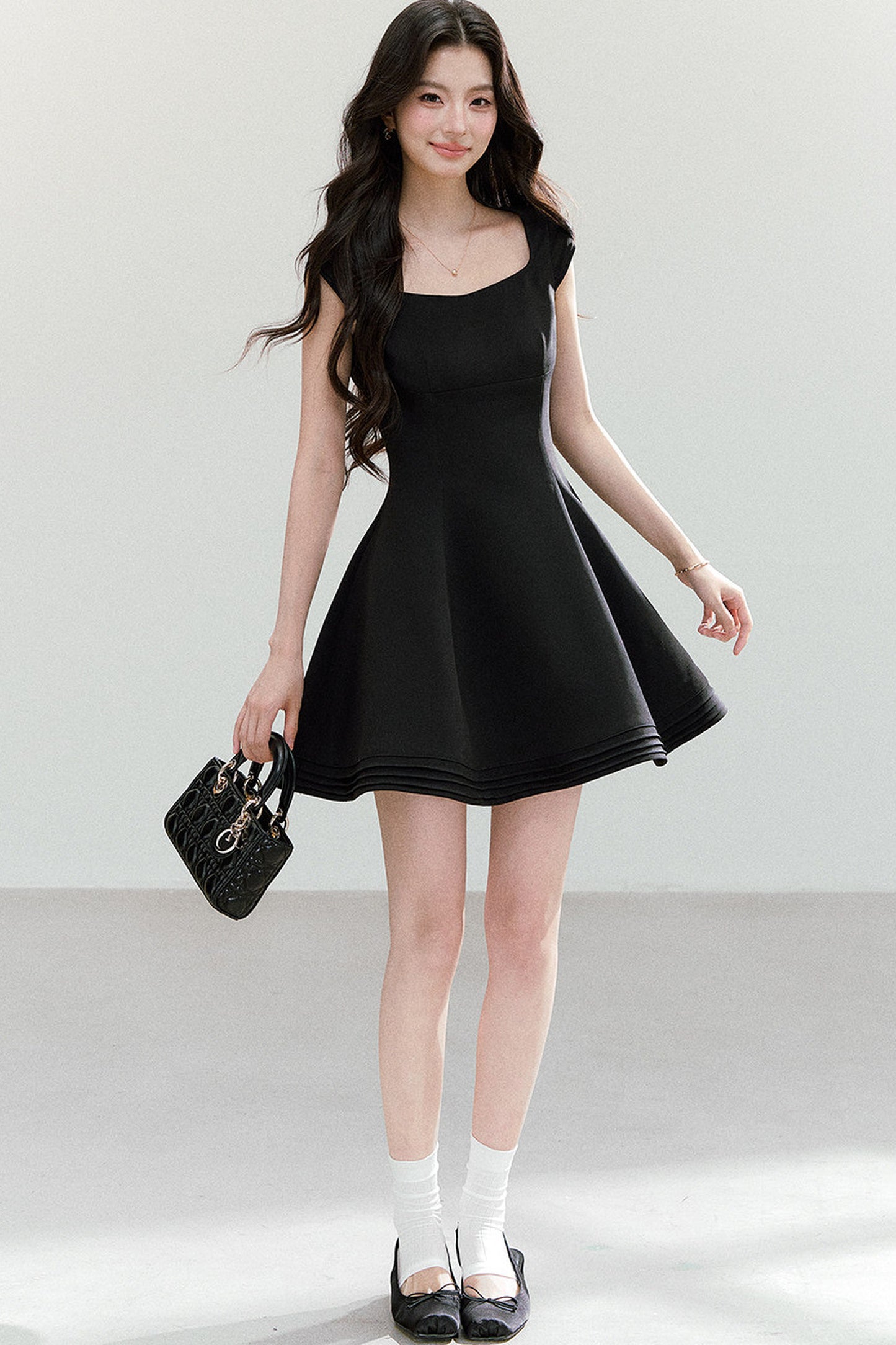 Elegant Slim Fit A-Line Dress