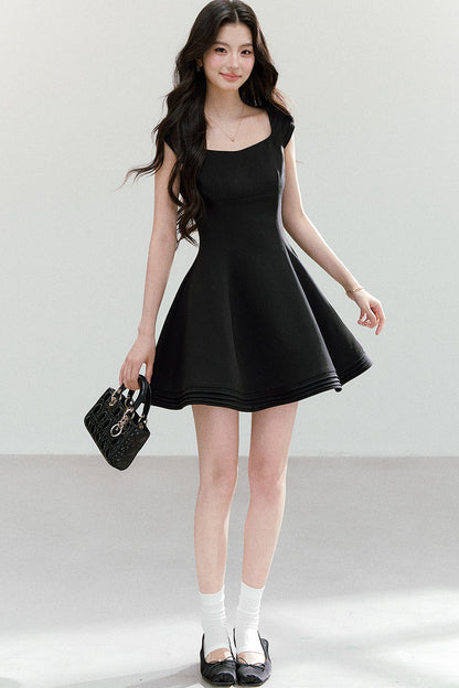 Elegant Slim Fit A-Line Dress
